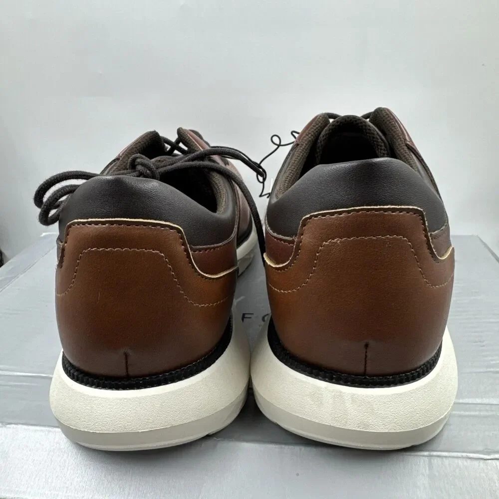Perry Ellis Portfolio Ultra Foam Men's Casual Lace Shoes - Brown Size 10.5 New